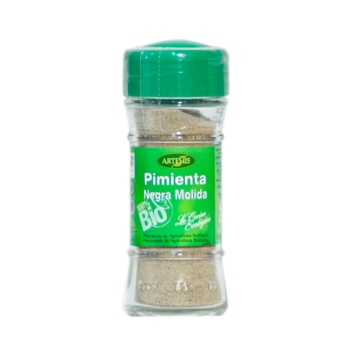 Pimienta negra molida Artemis 38g. en Biosano