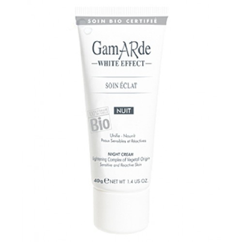 Crema de noche blanqueante Gamarde 40g.