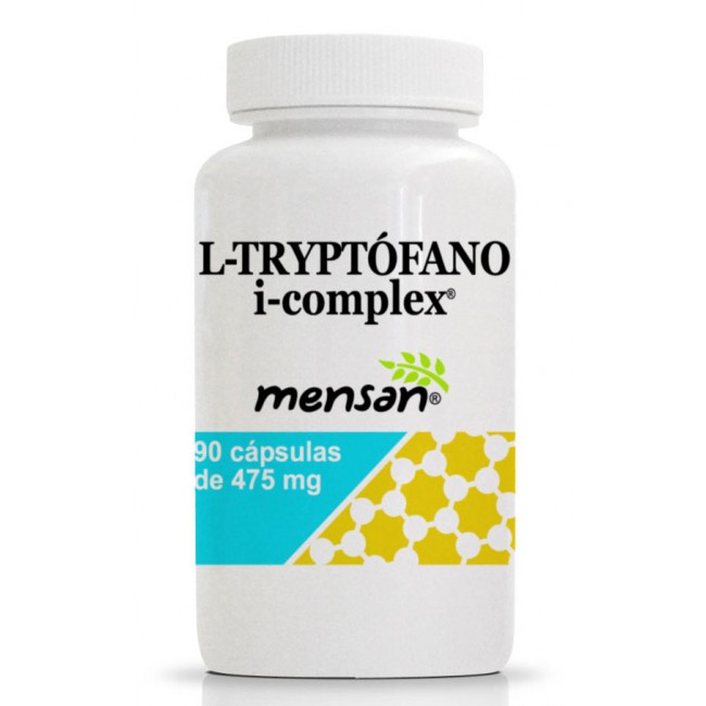 Cápsulas Triptofano Mensan 90 cápsulas 475mg.