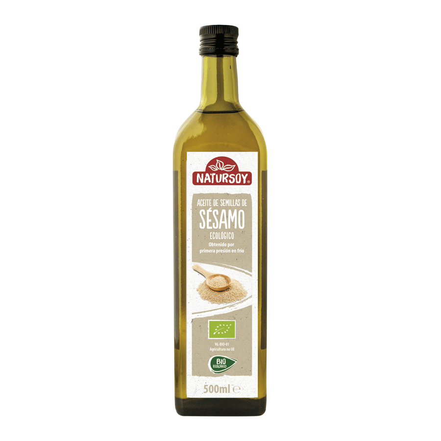 Aceite de sésamo Bio Natursoy 500ml. en Biosano