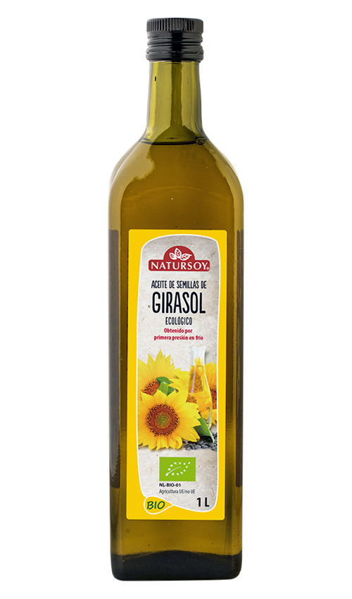 Aceite de girasol Natursoy 1l.