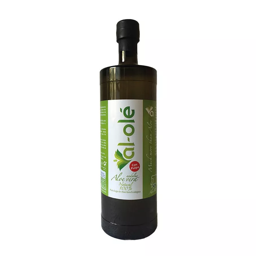 Jugo de Aloe Vera con pulpa ecológico Al-Olé