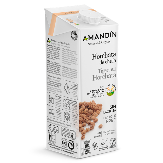 Horchata ecológica Amandin 1 litro