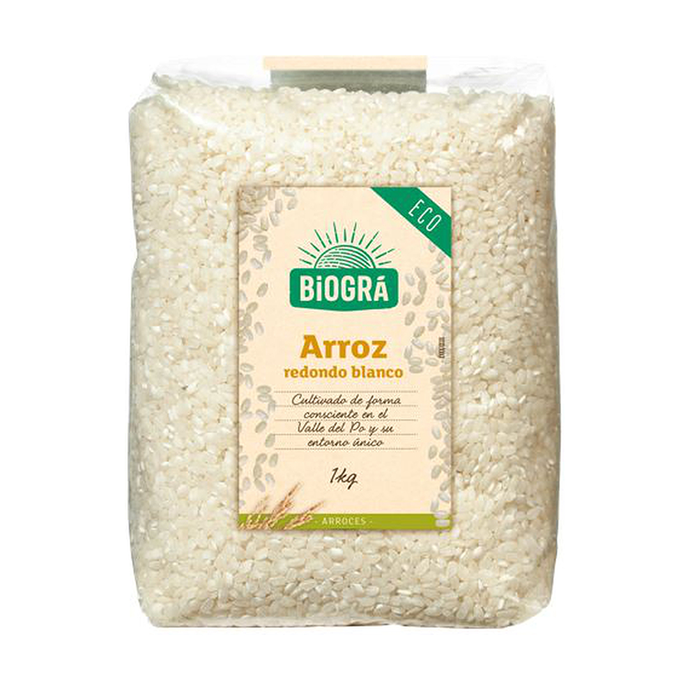 Arroz blanco Biográ 1kg.