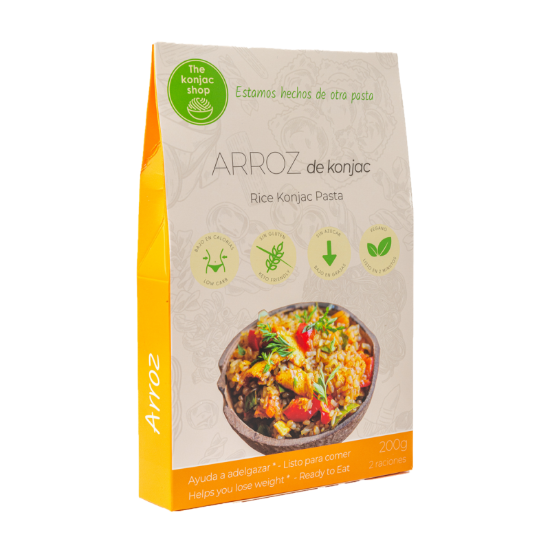 Arroz de konjac The konjac shop 200g.