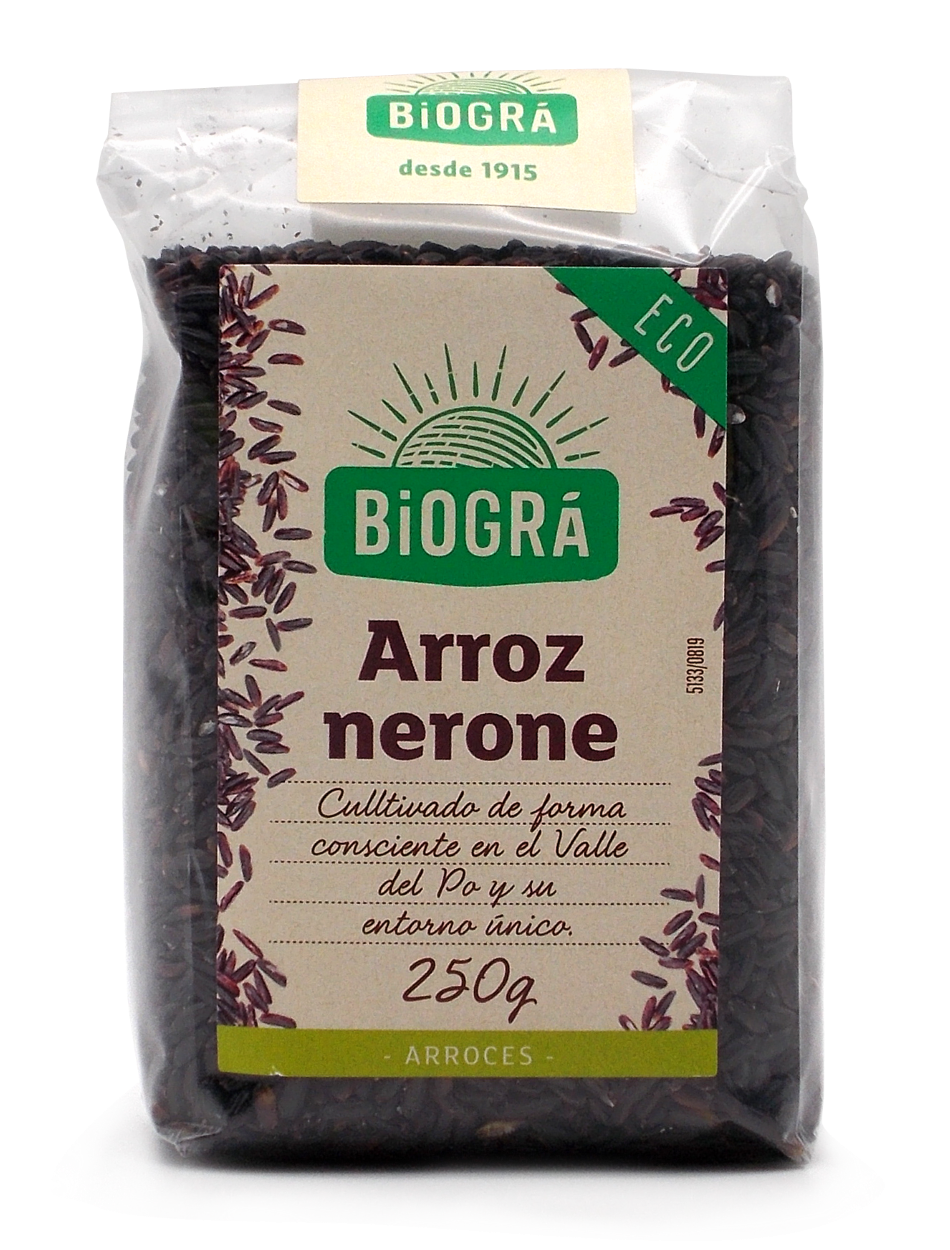 Arroz nerone Biográ 250g.