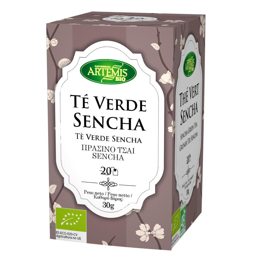 Té verde sencha 20 filtros