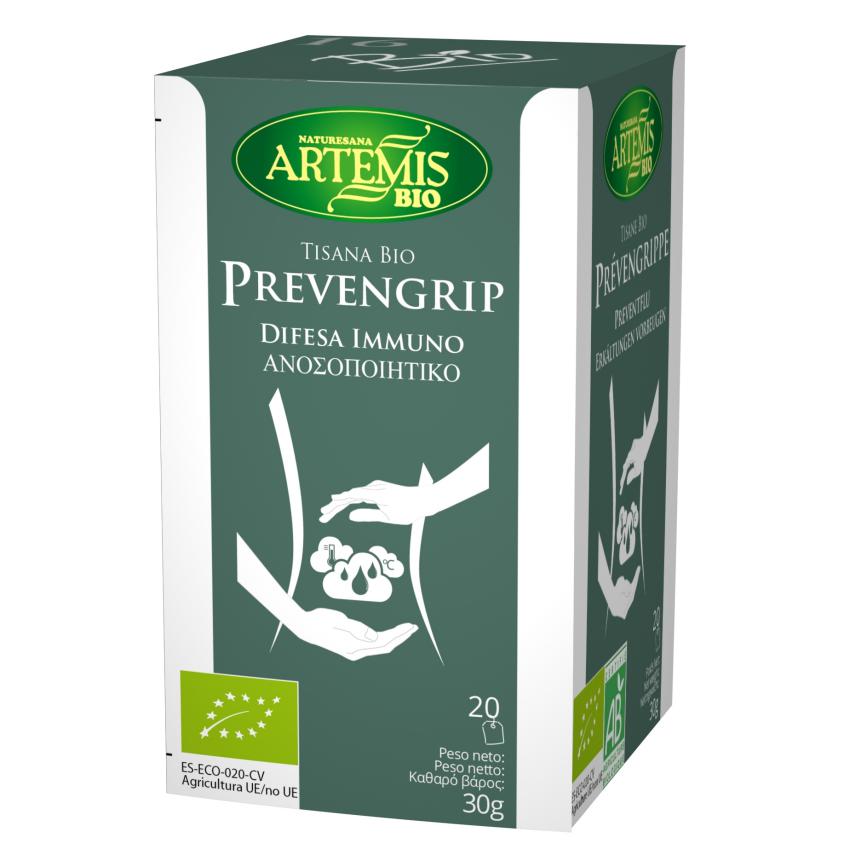 Prevengrip Artemis 20 filtros