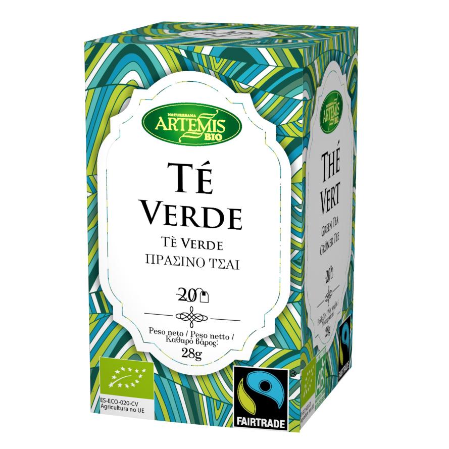 Té Verde Artemis 20 filtros