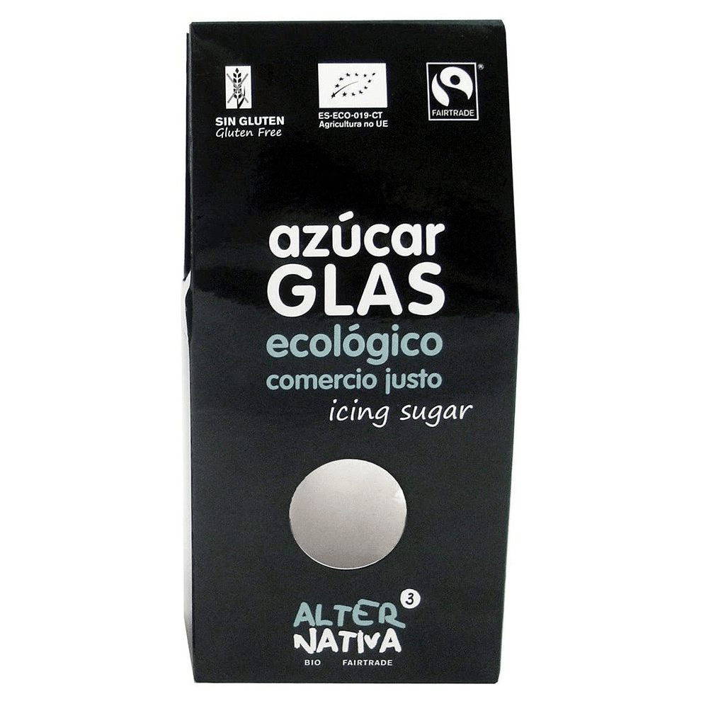 Azúcar glas ecológico sin gluten Alternativa3 250 gramos