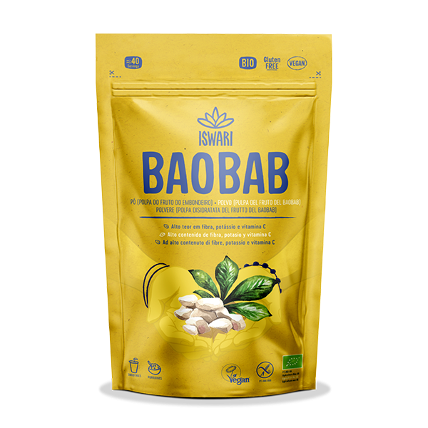 Baobab en polvo Iswari 125g.