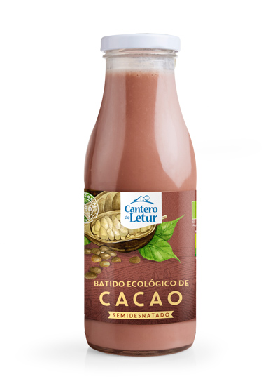 clímax Majestuoso Falsificación Batido de cacao Bio El Cantero de Letur 500ml. en Biosano