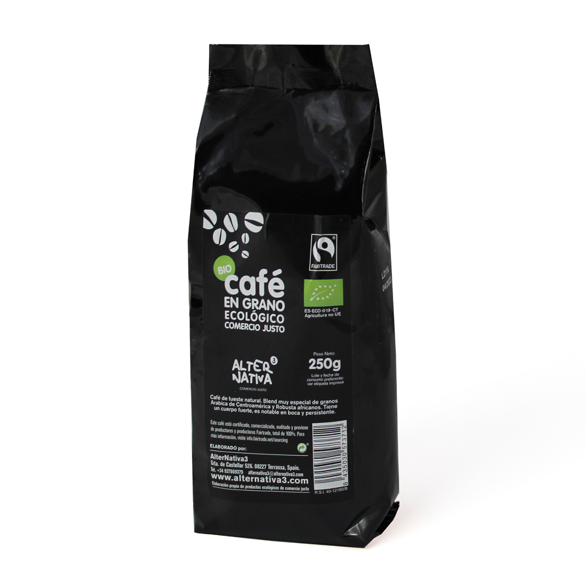 Café en grano Alternativa 250g.