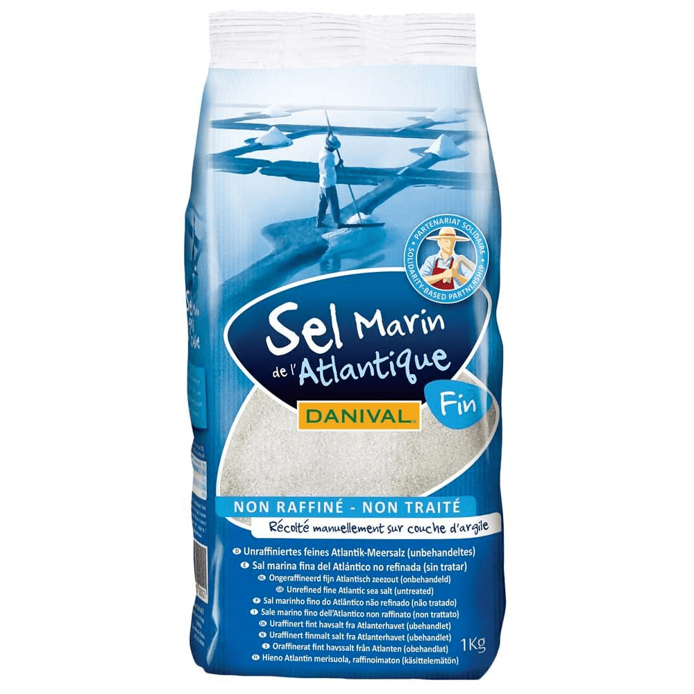 Sal marina fina no refinada Danival 1Kg. en Biosano