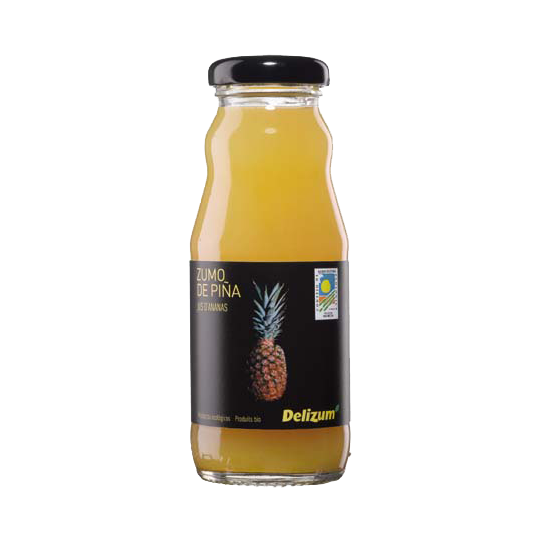 Zumo de piña ecológico Delizum 200ml.