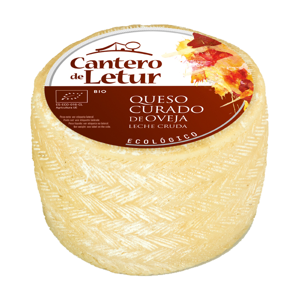 Queso oveja curado leche cruda El Cantero de Letur 900g. 