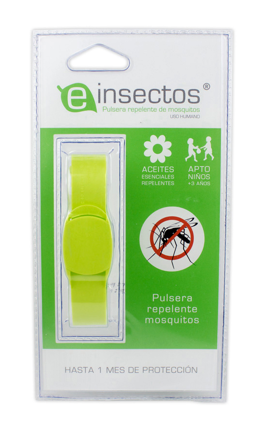 Pulsera repelente antimosquitos Einsectos