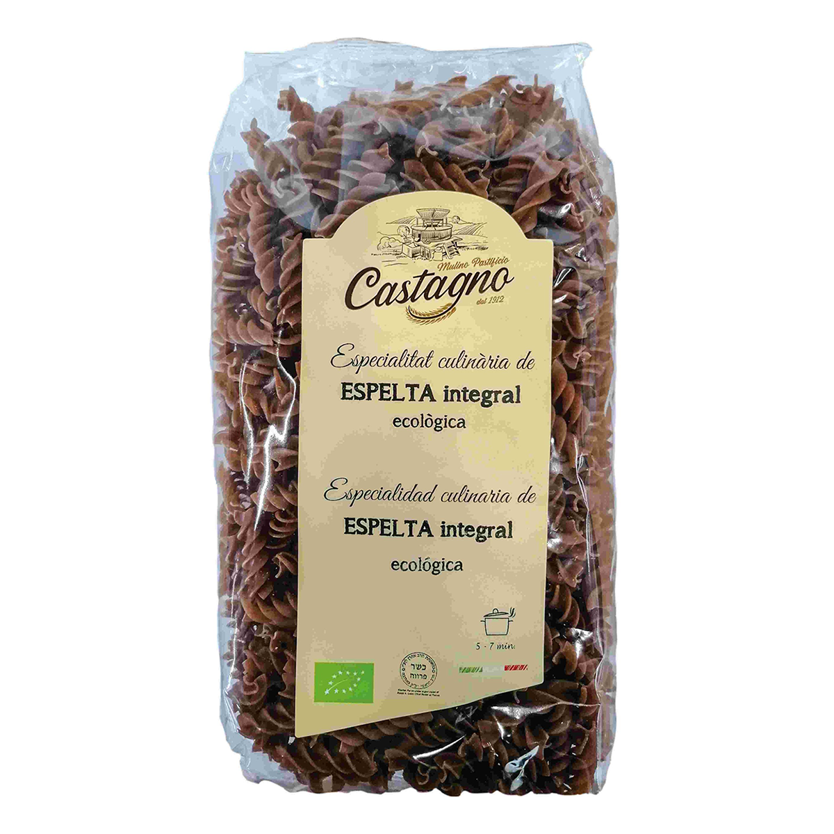 Espirales integrales espelta eco 500g.