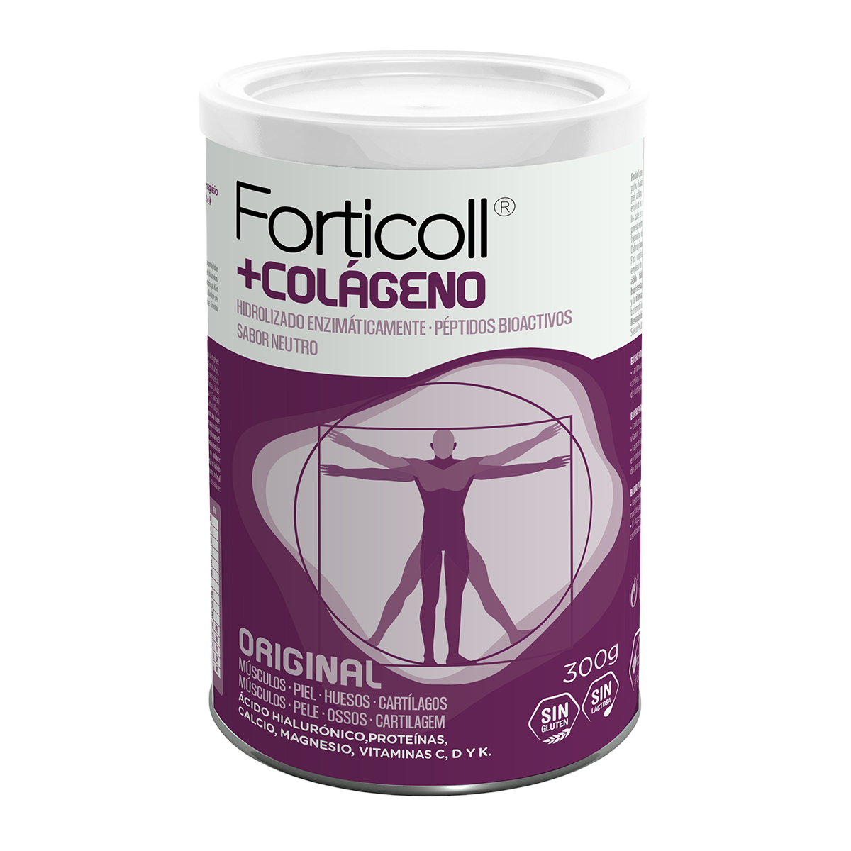 Forticoll Colágeno peptidos bioactivos en polvo