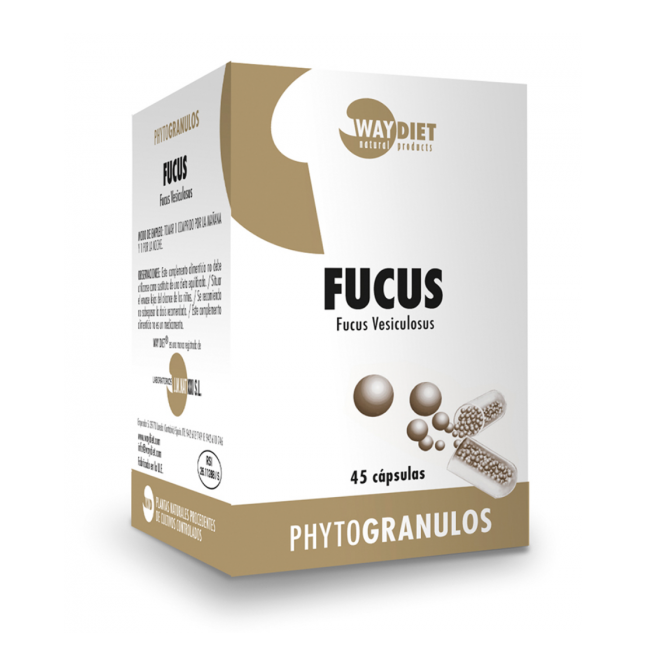 Fucus phytogránulos Way Diet 400mg. 45 cápsulas
