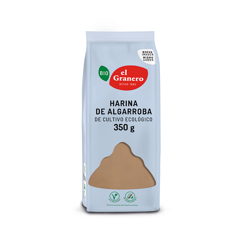 Harina de algarroba bio El Granero Integral 350g.