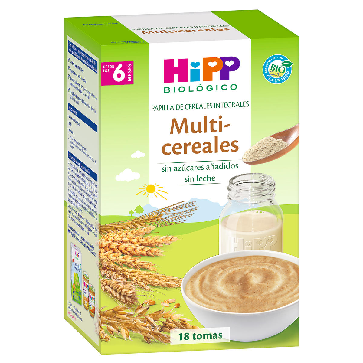 Hipp Papilla Multicereales ecológicos 400 gramos