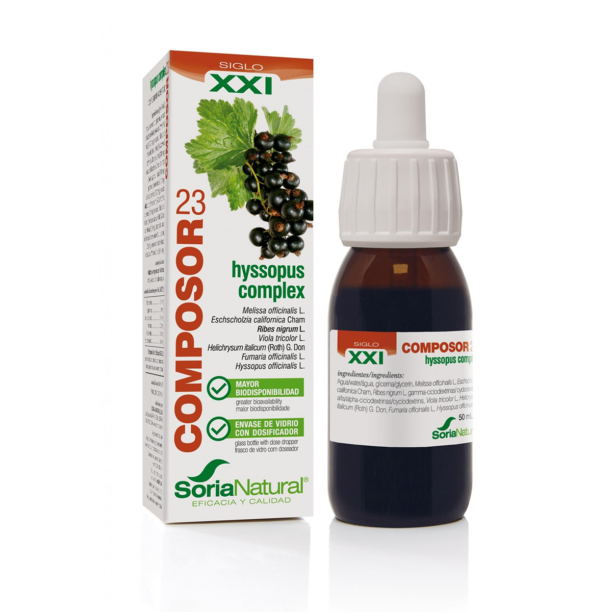 Composor 23 Hyssopus complex Soria Natural 50ml.