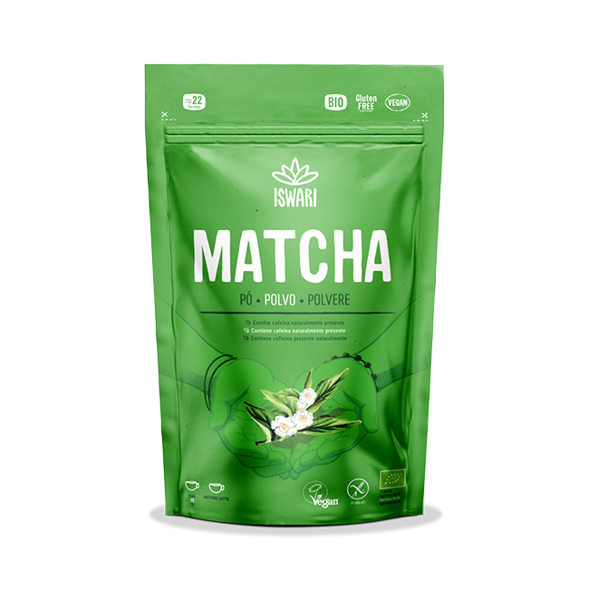 Matcha en polvo Iswari Superfoods 70g.