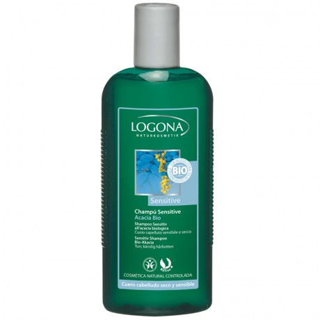 Champú sensitive Acacia bio Logona 250ml.