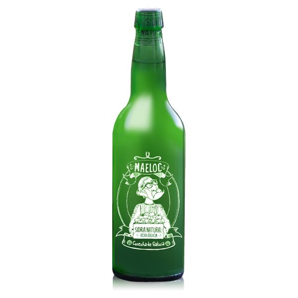 Sidra natural ecológica Maeloc 750ml.