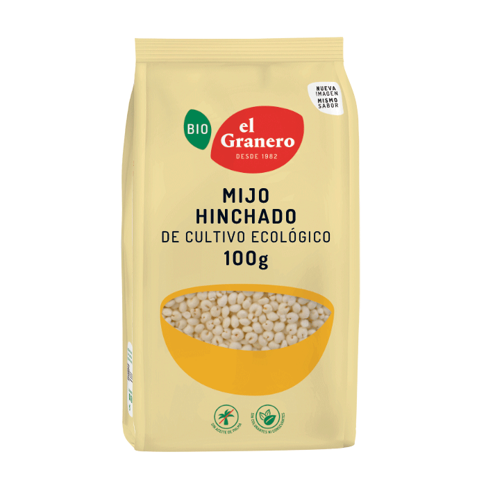 Mijo hinchado bio El Granero Integral 100g.