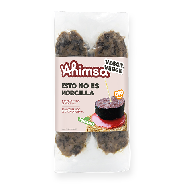 Morcilla vegetal bio Ahimsa 230 gramos