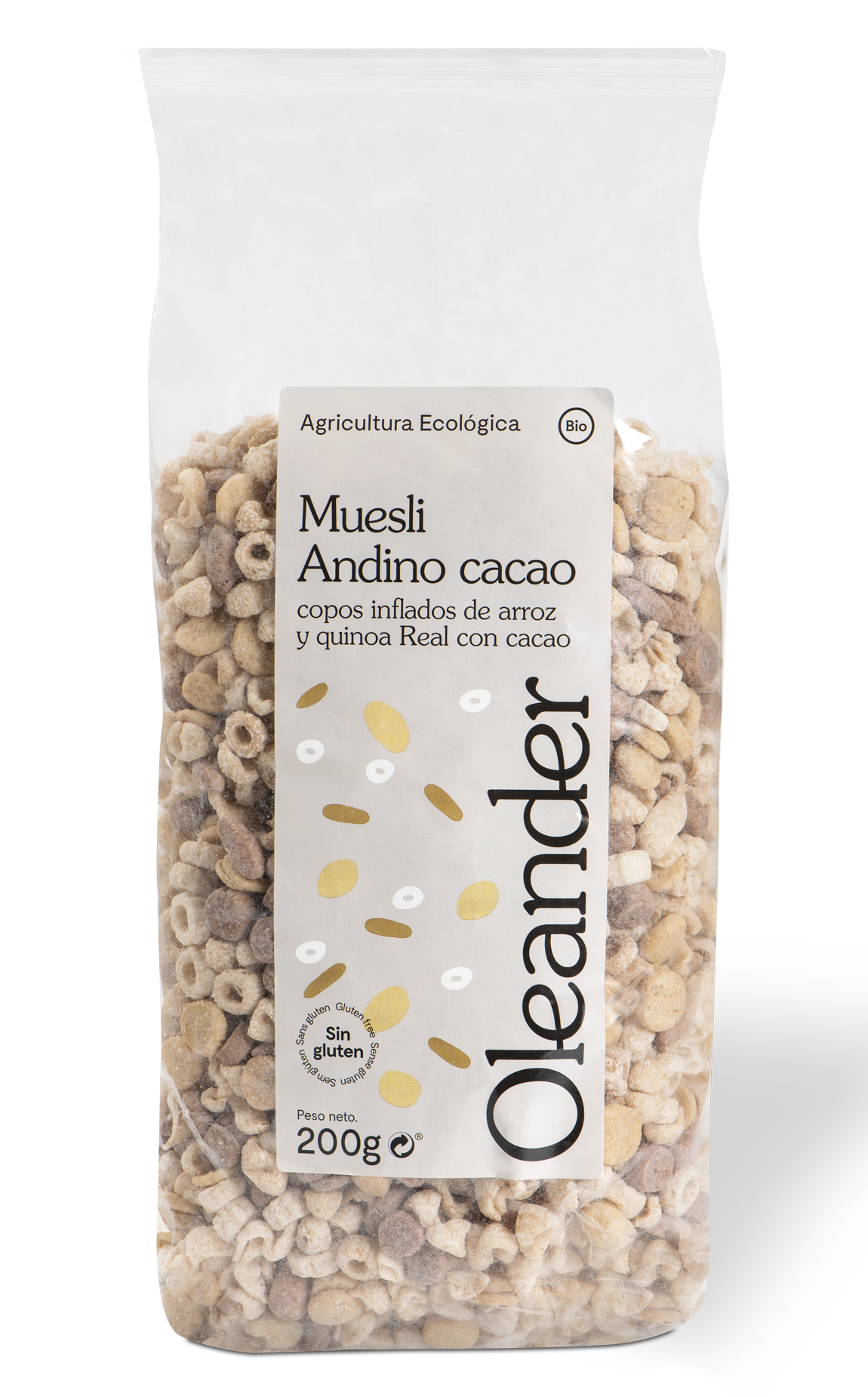 Muesli andino Oleander 200g.