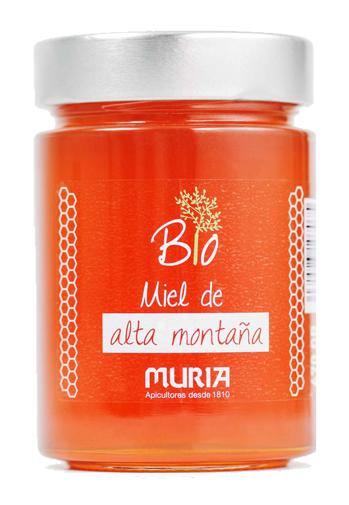 Miel de alta montaña Muria 470g.