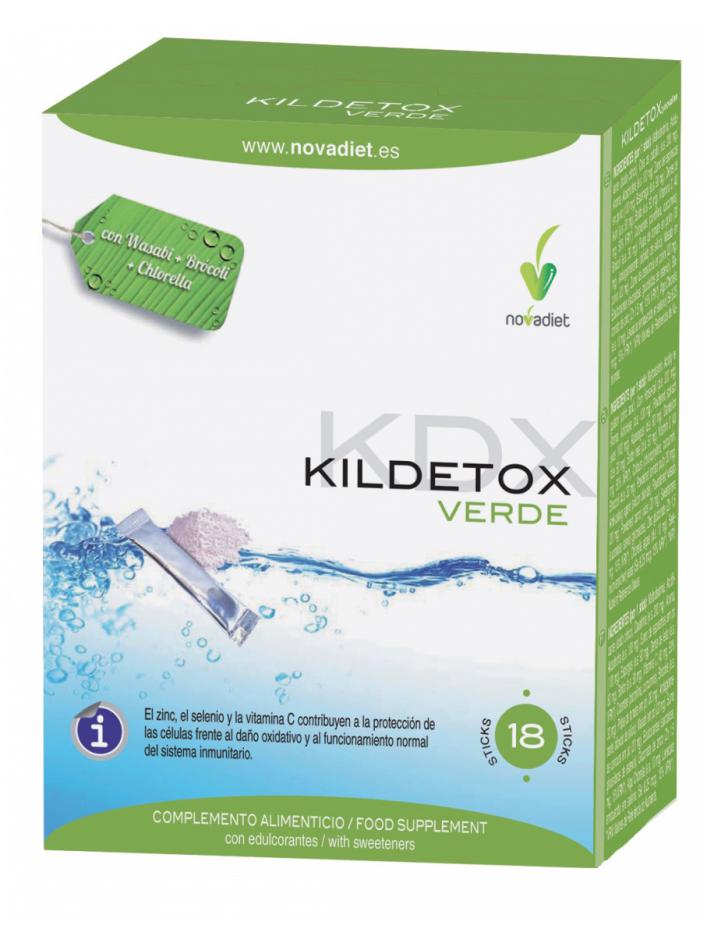 Kildetox verde Novadiet 18 sobres