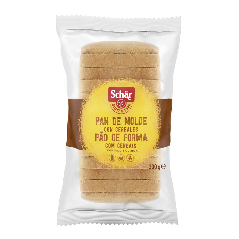 Pan de molde con cereales Schar