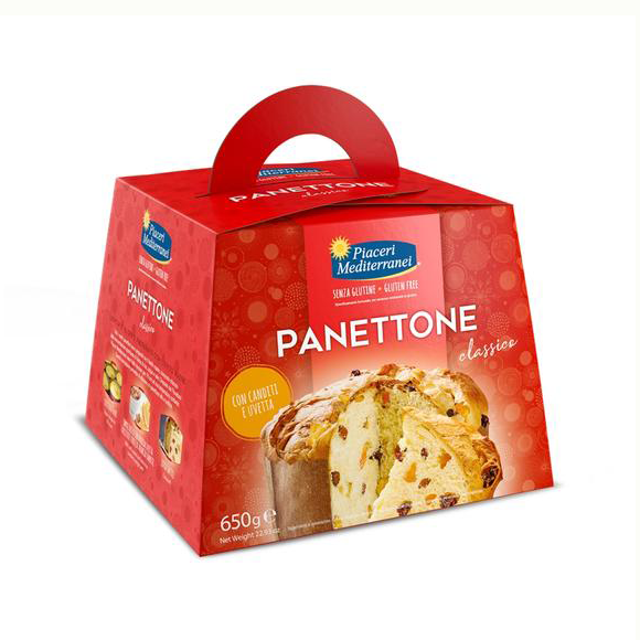 Piaceri Mediterranei Panettone con fruta confitada