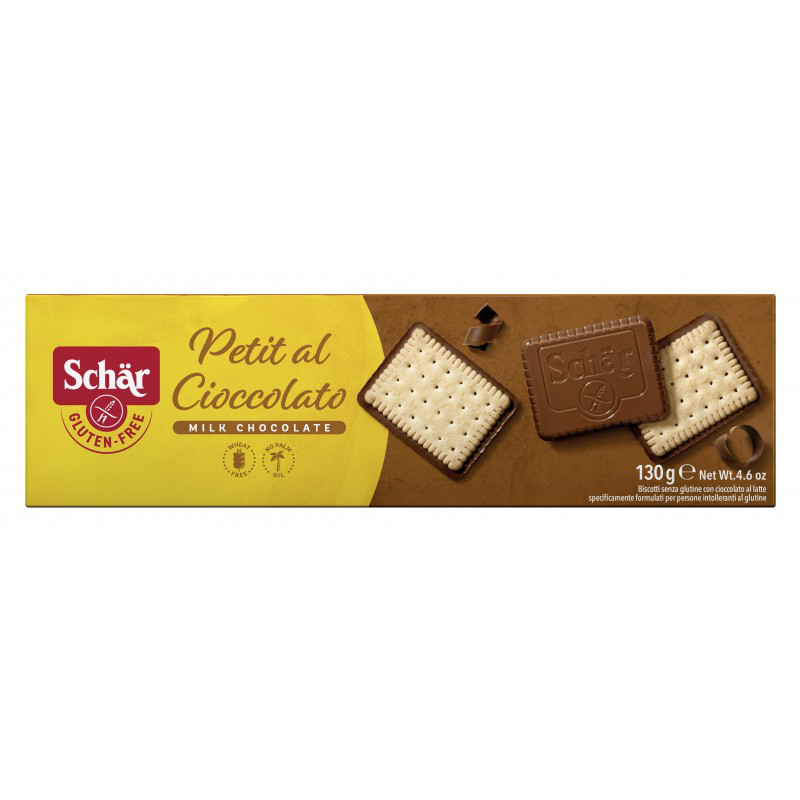 Petit al cioccolato Galletas al chocolate Schar