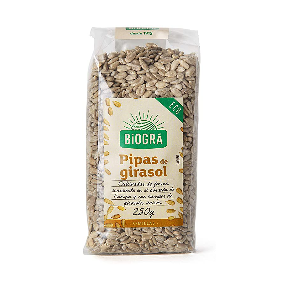 Pipas girasol Biográ 250g. en Biosano