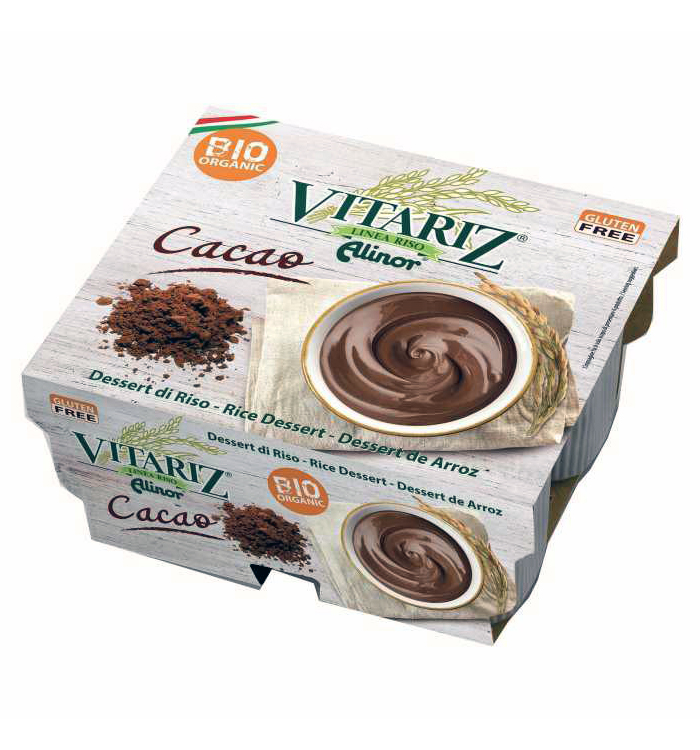 Postre arroz chocolate Vitariz 4 x 100 gramos