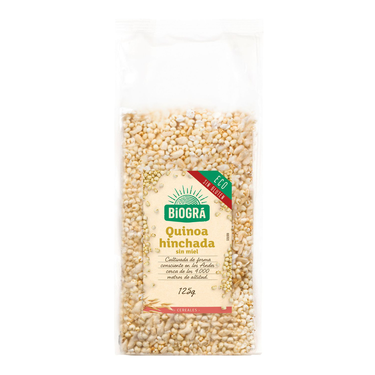 Quinoa hinchada Biográ 125g.