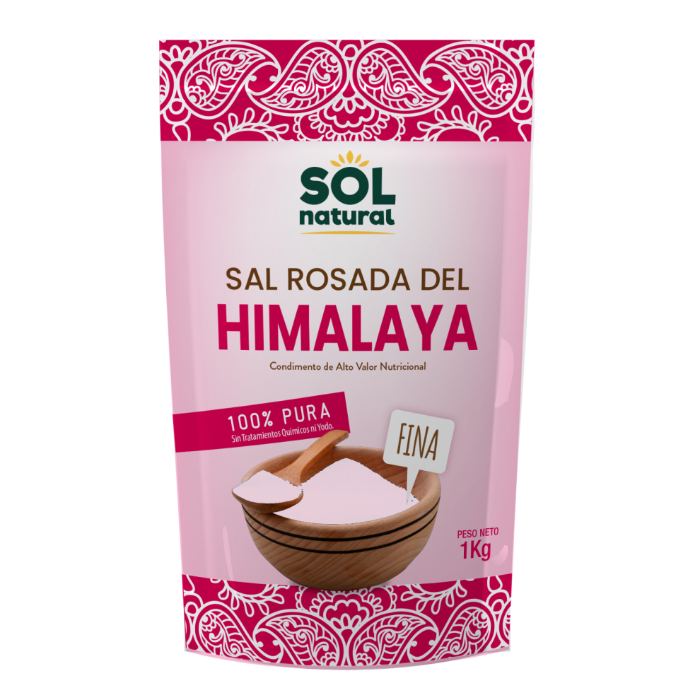 SAL ROSA DEL HIMALAYA 1 KG