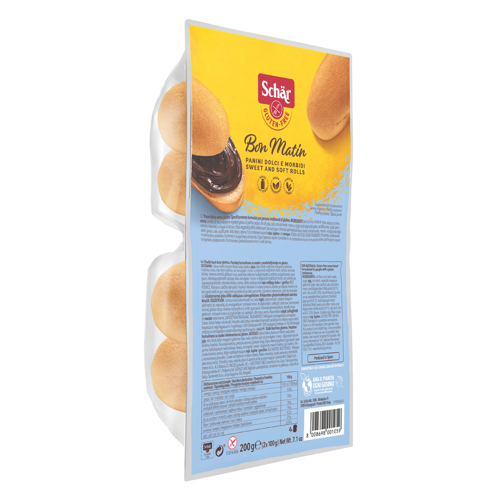 Bon Matin (pan dulce) Schar 200 gramos