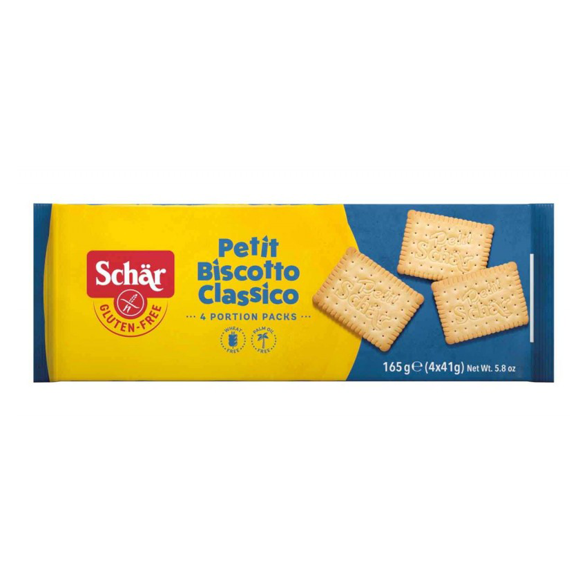 Galletas Petit clásicas sin gluten Schar 165 gramos