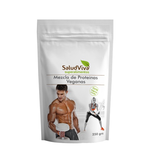 Mezcla de proteínas veganas Salud Viva 250g. 