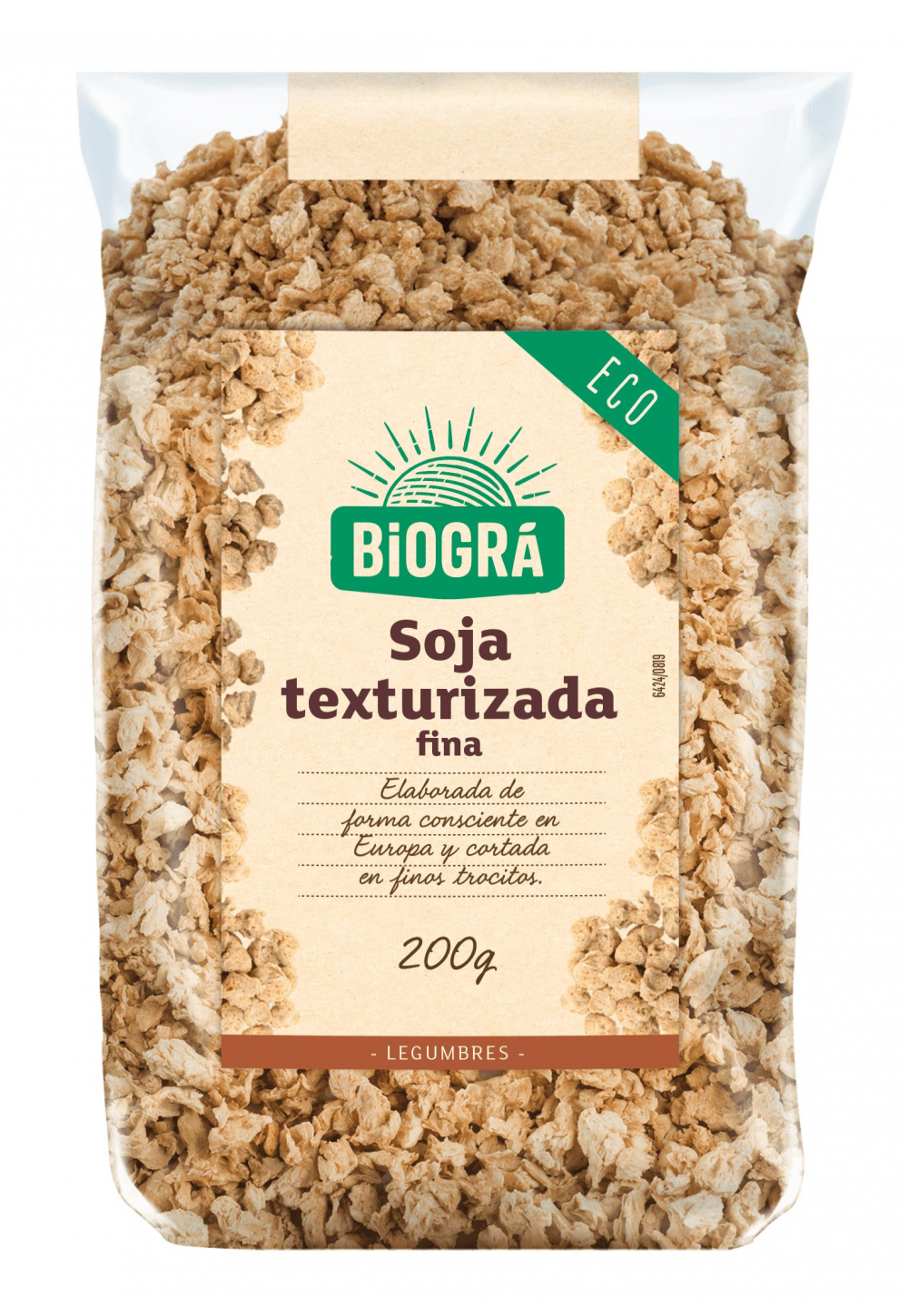 Soja texturizada fina Biográ 200g. en Biosano