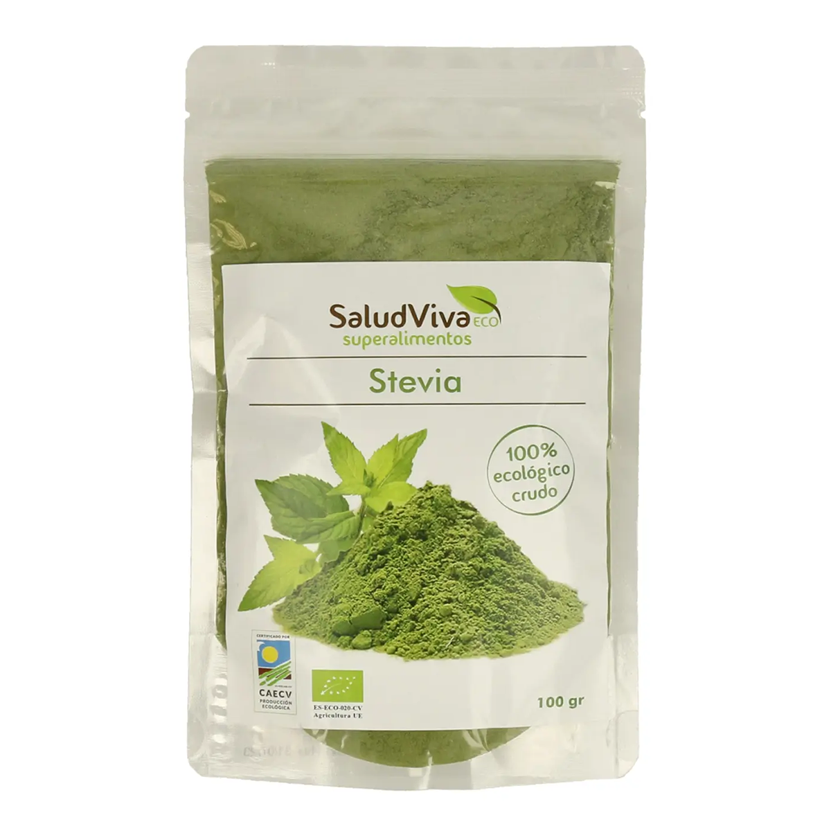 Stevia polvo Salud Viva 100g.