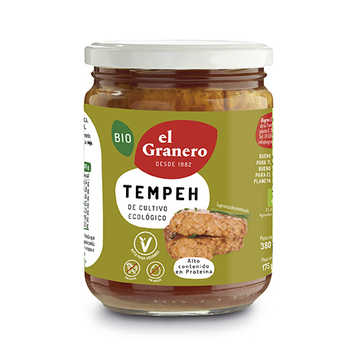 Tempeh ecológico en conserva El Granero 