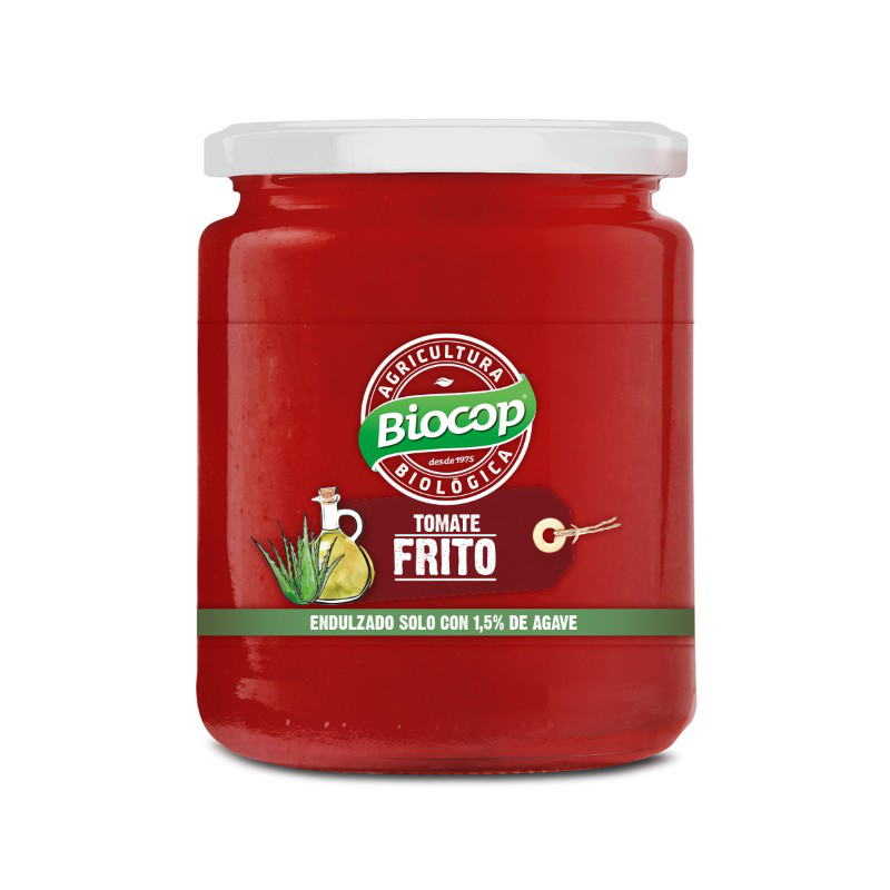 Tomate frito con sirope de agave sin azúcar Biocop