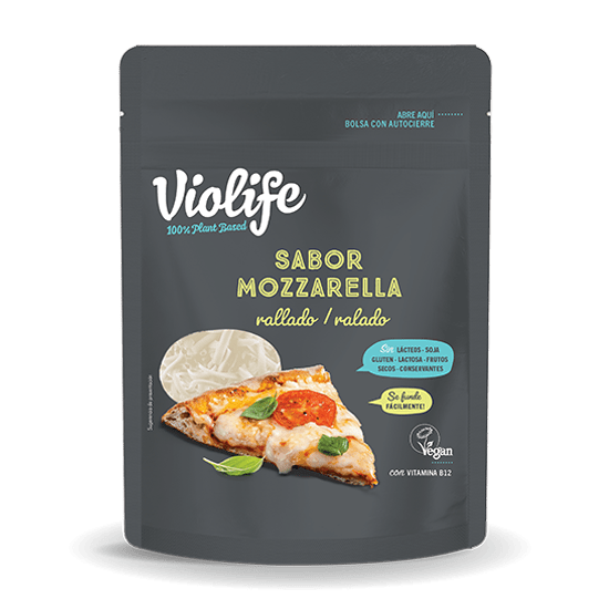 Queso vegano rallado Mozzarella Violife
